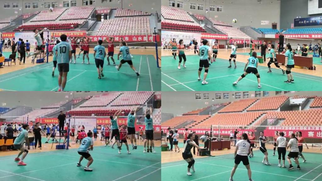 江西冶金职业技术学院气排球教工男队新余市联赛夺冠